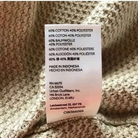 We The Free People Womens Top Size XS Oversized Mock Neck She's a Keeper - Picture 9 of 9